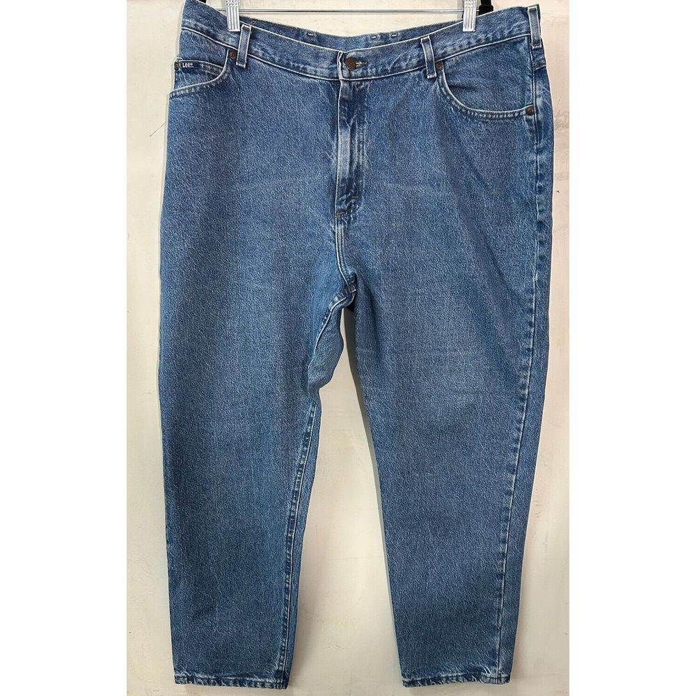 Lee Original Vintage Blue Women's‎ 22W M Plus (40X29) Denim Jeans